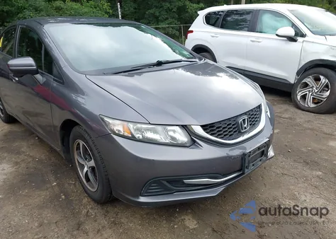 2015 Honda Civic Se из США, поврежденный, VIN 19XFB2F73FE108729